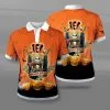 Cincinnati Bengals Polo T-Shirt Full Size PY72