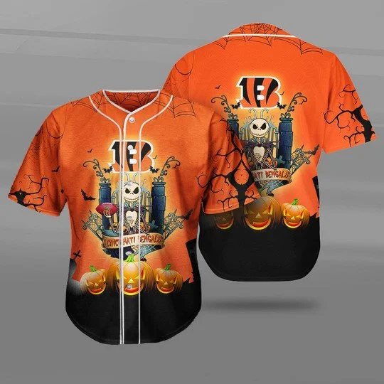 Cincinnati Bengals Baseball Jersey RN85