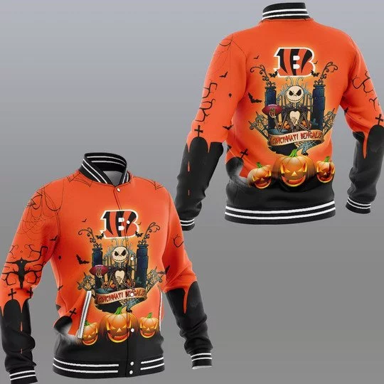 Cincinnati Bengals Baseball Jacket YV39
