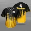 Pittsburgh Steelers Baseball Jersey KG32