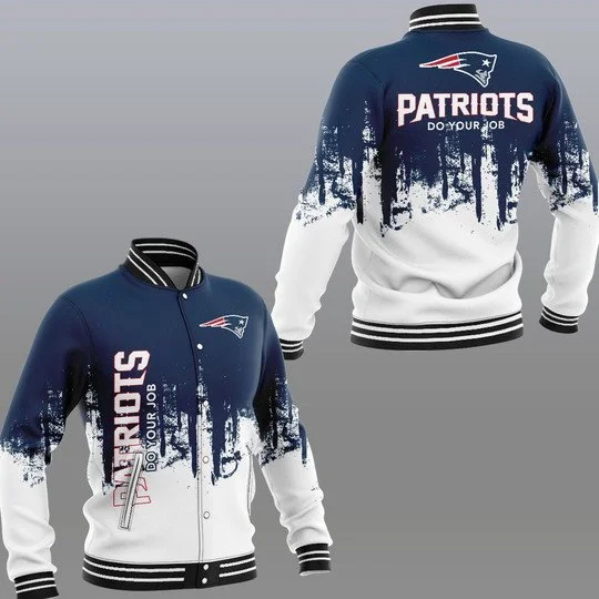 New England Patriots Baseball Jacket IV72