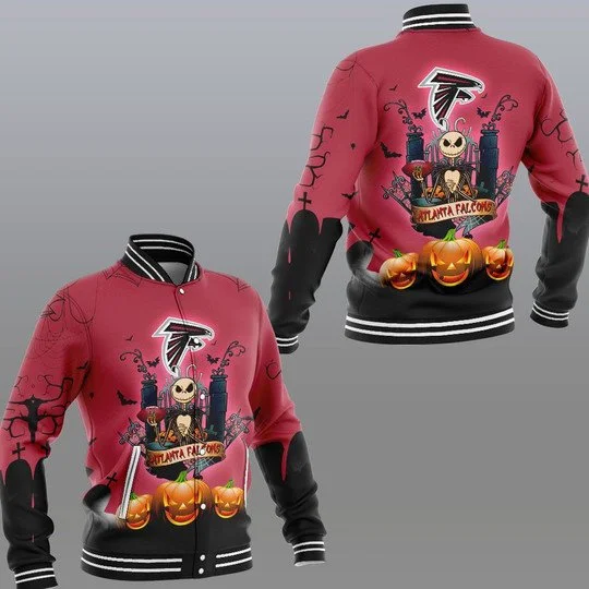 Atlanta Falcons Baseball Jacket MM12