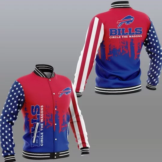 Buffalo Bills Baseball Jacket VC66