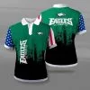 Philadelphia Eagles Polo T-Shirt Full Size BI18