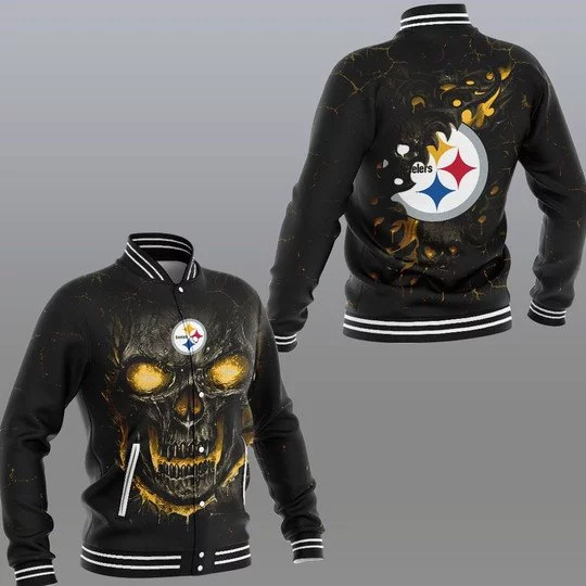 Pittsburgh Steelers Baseball Jacket ZE71