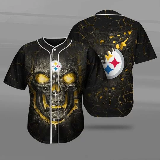 Pittsburgh Steelers Baseball Jersey ZI37