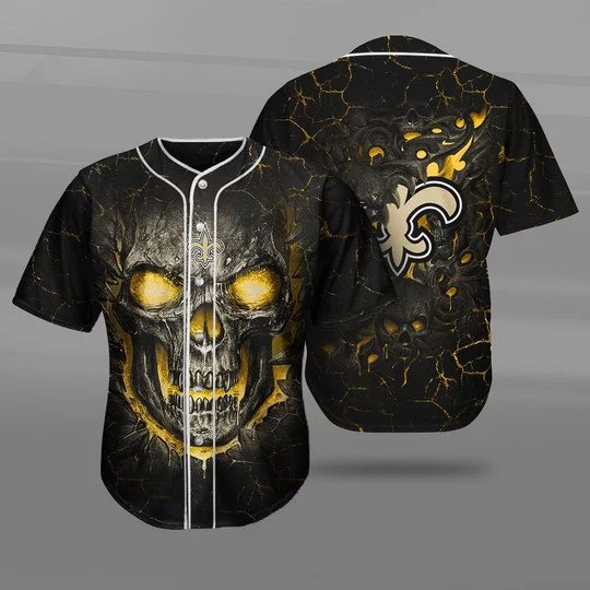 New Orleans Saints Baseball Jersey EY36