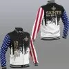 New Orleans Saints Baseball Jacket JV88