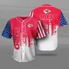 Kansas City Chiefs Baseball Jersey JY01