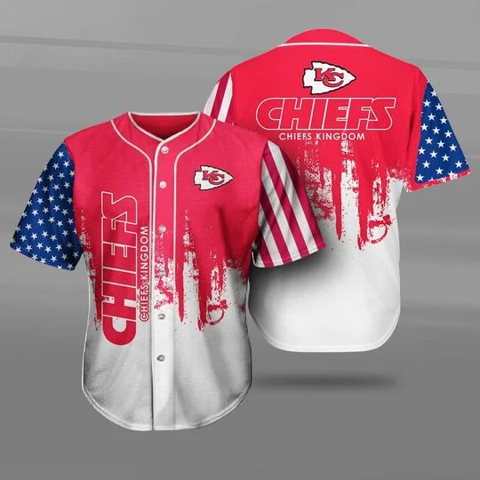 Kansas City Chiefs Baseball Jersey JY01