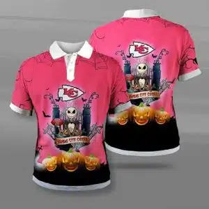 Kansas City Chiefs Polo T-Shirt Full Size OL09