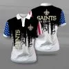 New Orleans Saints Polo T-Shirt Full Size YJ40