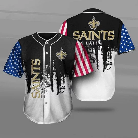 New Orleans Saints Baseball Jersey FM01