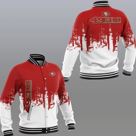 San Francisco 49ers Baseball Jacket LV67