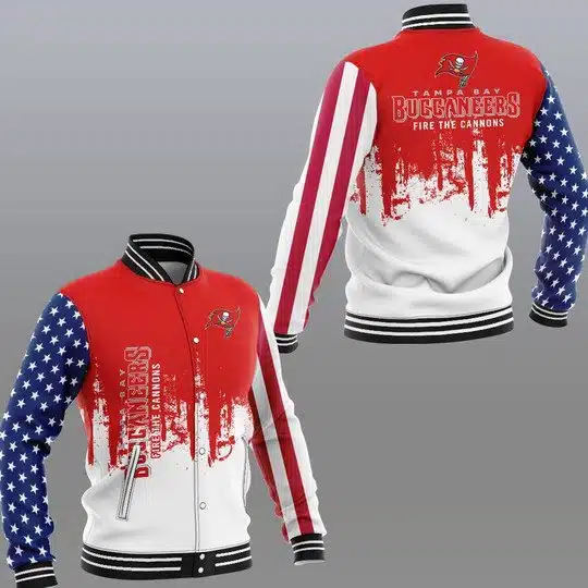 Tampa Bay Buccaneers Baseball Jacket JI30