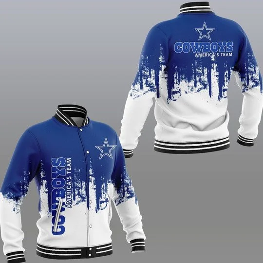 Dallas Cowboys Baseball Jacket TQ81