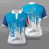 Detroit Lions Polo T-Shirt Full Size FU38