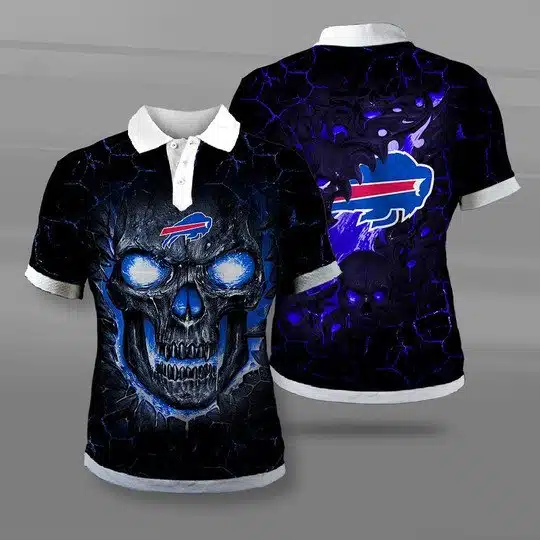 Buffalo Bills Polo T-Shirt Full Size TV44