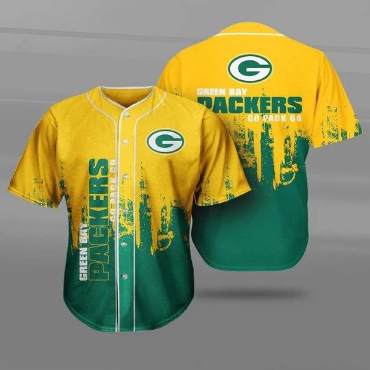 Green Bay Packers Baseball Jersey UB46