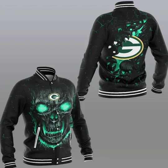 Green Bay Packers Baseball Jacket DI28