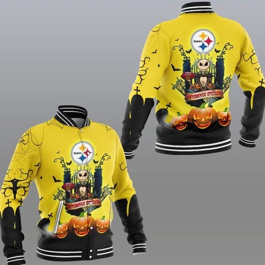 Pittsburgh Steelers Baseball Jacket LK88