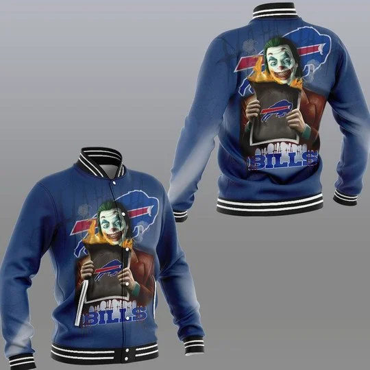 Buffalo Bills Baseball Jacket TQ55