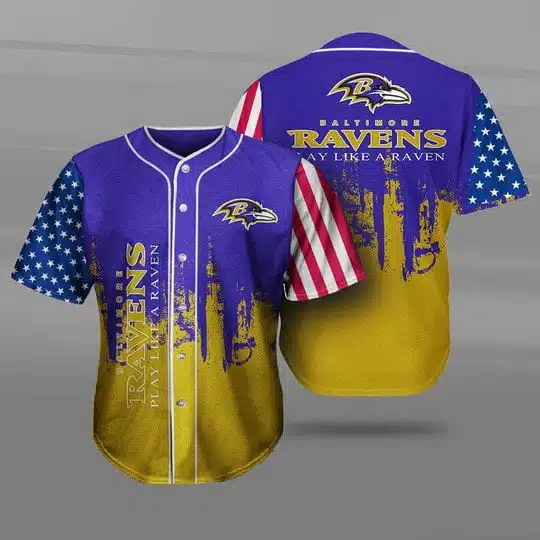 Baltimore Ravens Baseball Jersey IR40