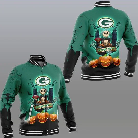 Green Bay Packers Baseball Jacket PB38