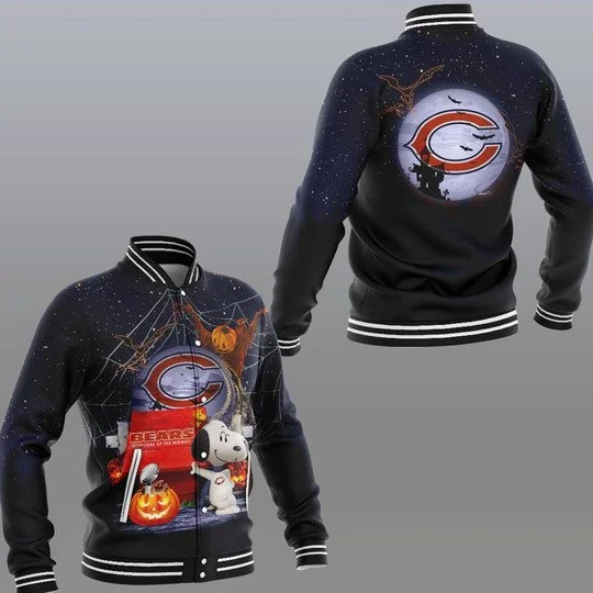 Chicago Bears Baseball Jacket YE49