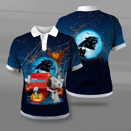 Carolina Panthers Polo T-Shirt Full Size UM88