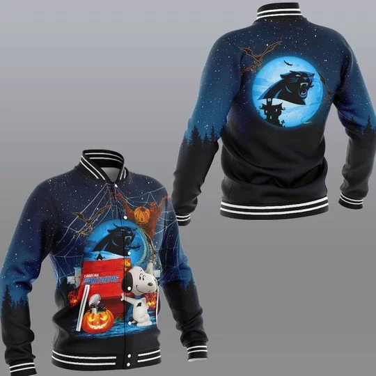 Carolina Panthers Baseball Jacket JD33