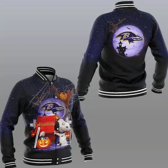 Baltimore Ravens Baseball Jacket YV58