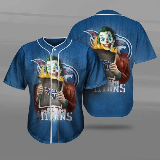 Tennessee Titans Baseball Jersey KG18