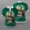 Green Bay Packers Polo T-Shirt Full Size NJ42