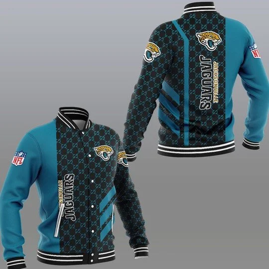 Jacksonville Jaguars Baseball Jacket TK84