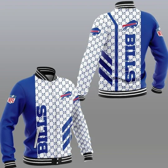 Buffalo Bills Baseball Jacket YC66