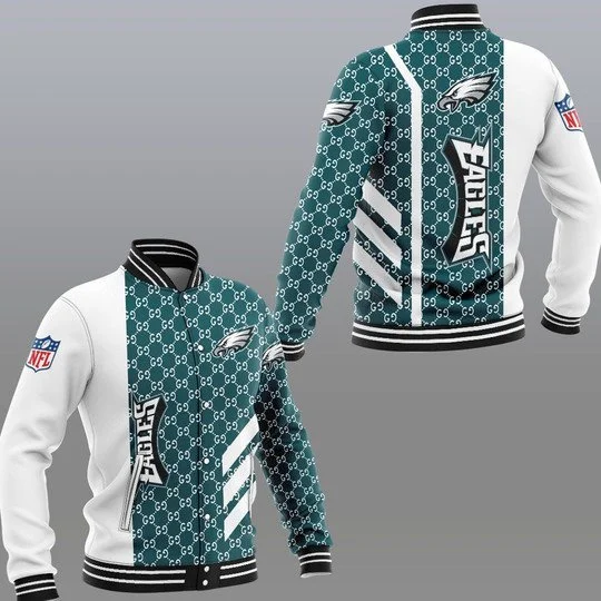 Philadelphia Eagles Baseball Jacket KU18