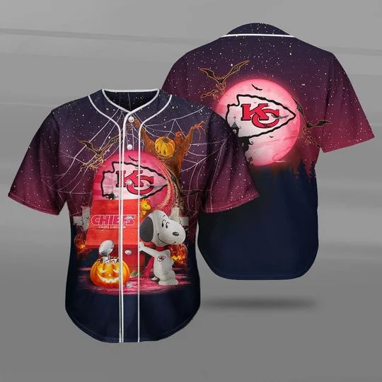 Kansas City Chiefs Baseball Jersey SK43