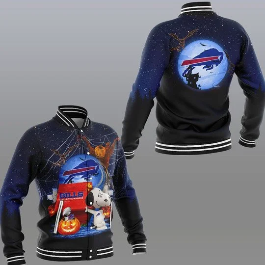Buffalo Bills Baseball Jacket UV84