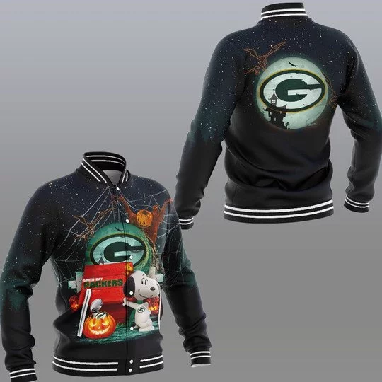Green Bay Packers Baseball Jacket CW27