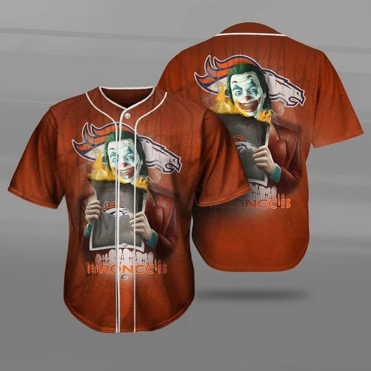 Denver Broncos Baseball Jersey SL04