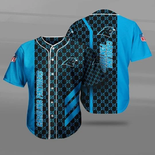 Carolina Panthers Baseball Jersey TQ10