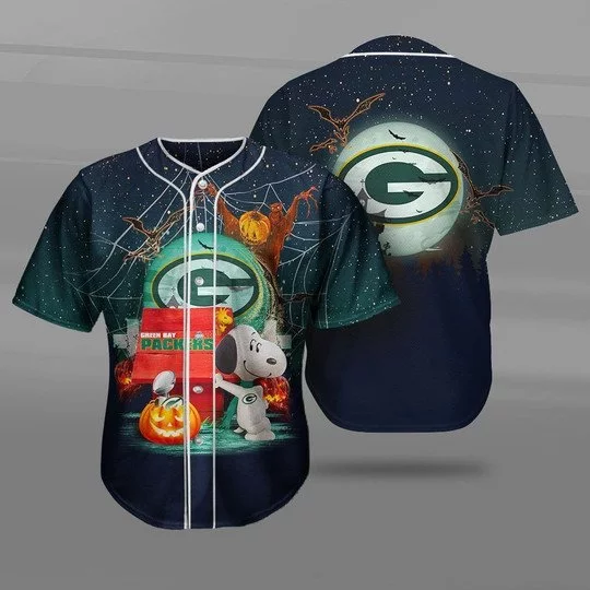Green Bay Packers Baseball Jersey KE28