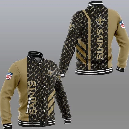 New Orleans Saints Baseball Jacket OC83