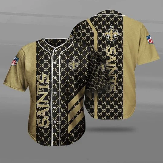 New Orleans Saints Baseball Jersey UB72