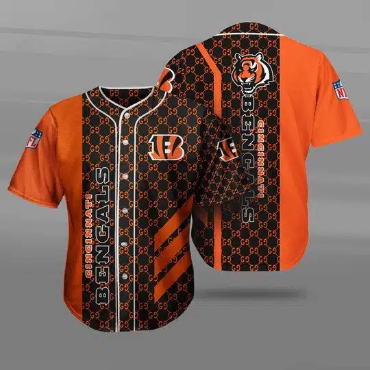 Cincinnati Bengals Baseball Jersey GY77