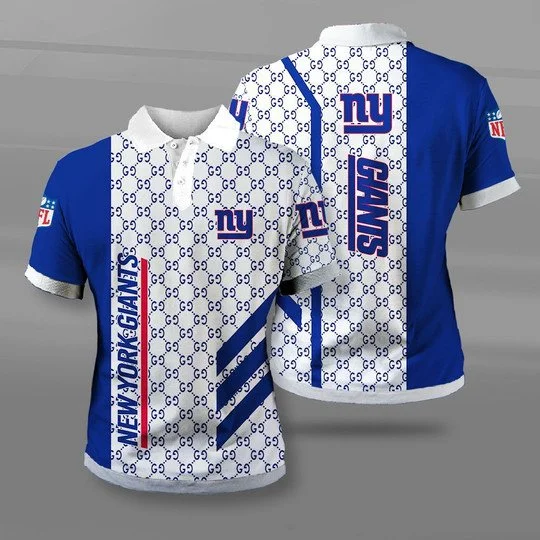 New York Giants Polo T-Shirt Full Size NW81
