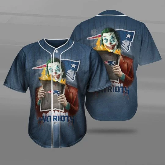 New England Patriots Baseball Jersey VT12
