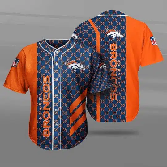 Denver Broncos Baseball Jersey IU77