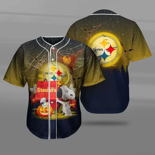 Pittsburgh Steelers Baseball Jersey YM29